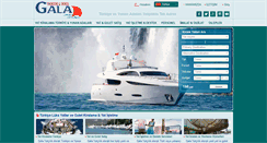 Desktop Screenshot of galayachting.com.tr